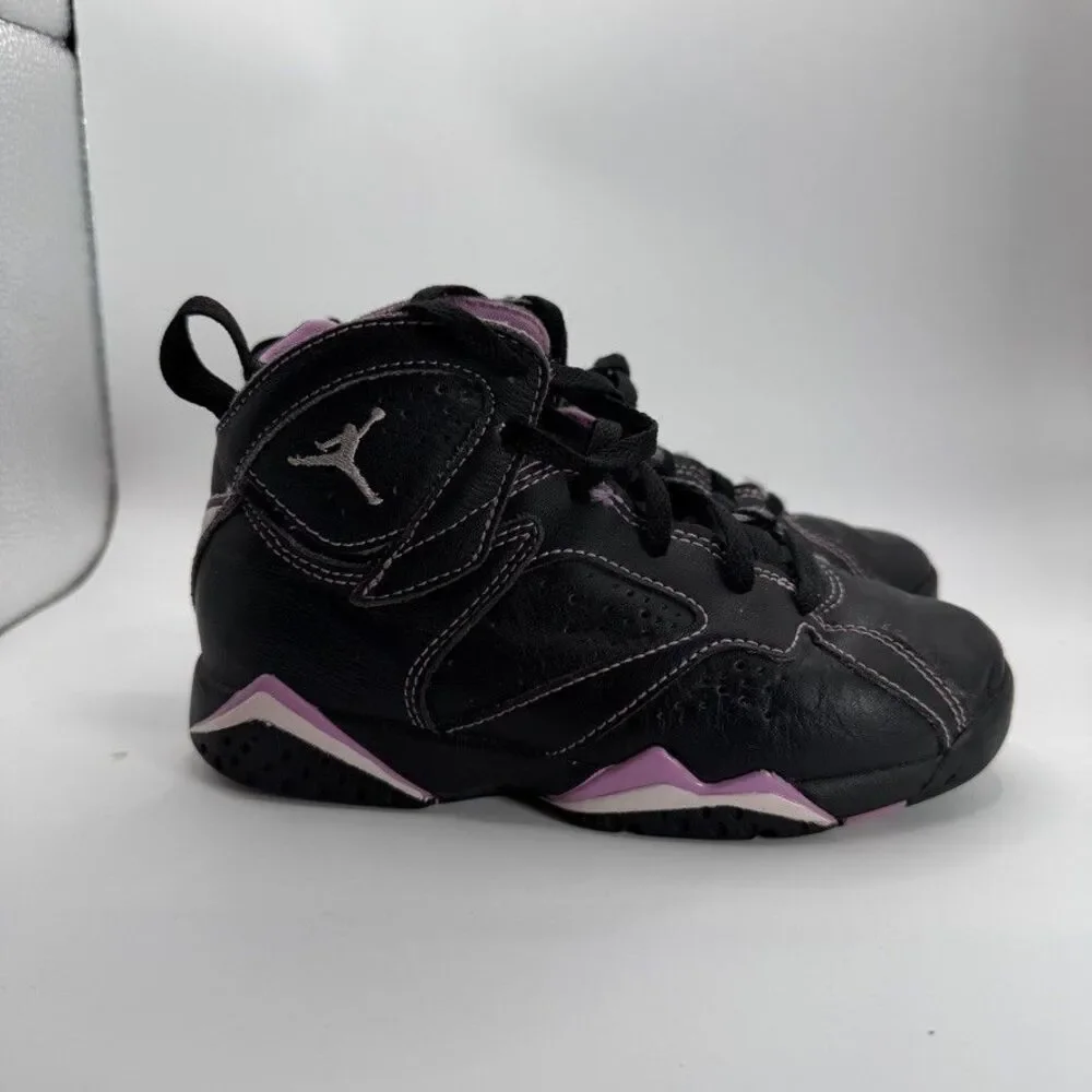 Nike Air Jordan 7 Retro Barely Shoes Size 12c Black Grape DV2257-055